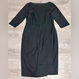 Lafayette 148 Black Dress Size 10
